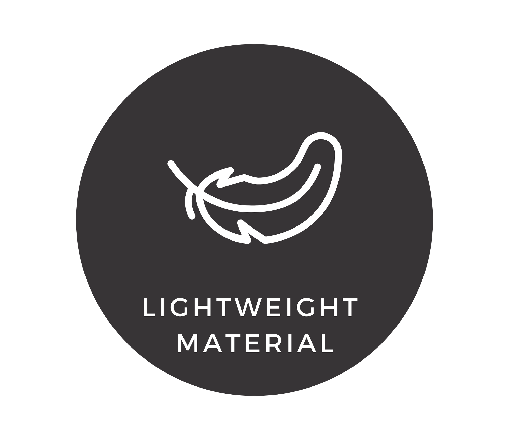 Light weight material icon
