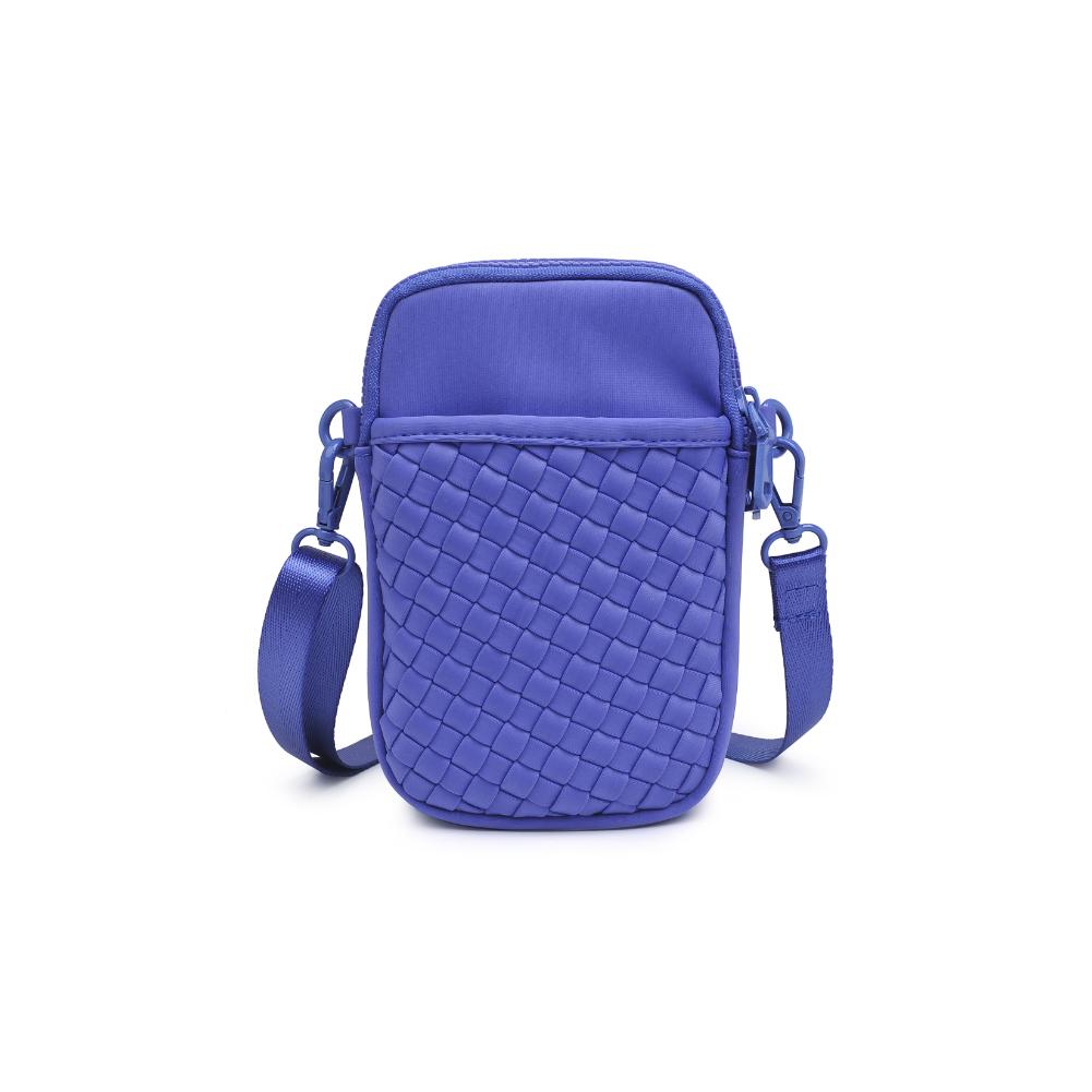 Sol and Selene Divide & Conquer - Woven Neoprene Crossbody 841764108744 View 7 | Periwinkle