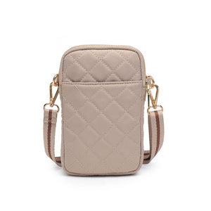 Sol and Selene Divide & Conquer - Quilted Crossbody 841764107464 View 7 | Nude