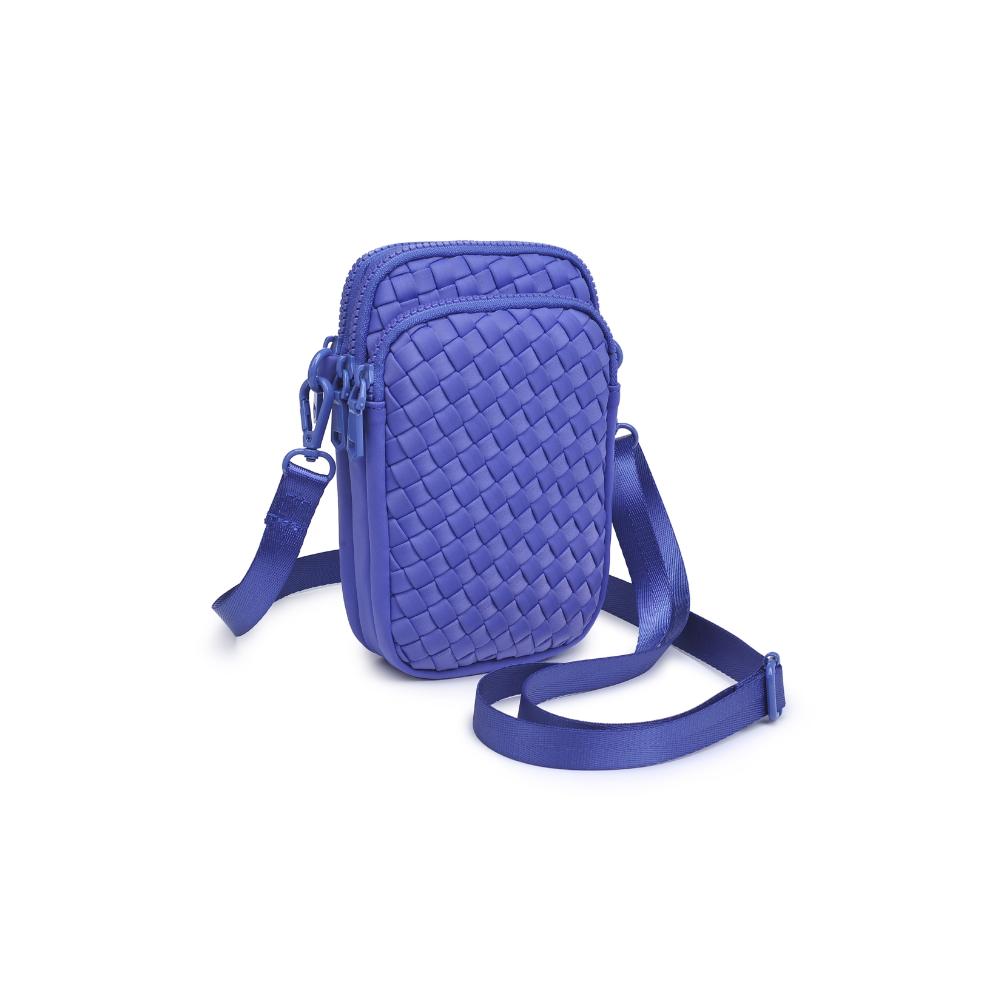 Sol and Selene Divide & Conquer - Woven Neoprene Crossbody 841764108744 View 6 | Periwinkle