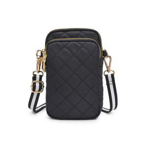 Sol and Selene Divide & Conquer - Quilted Crossbody 841764107440 View 5 | Black
