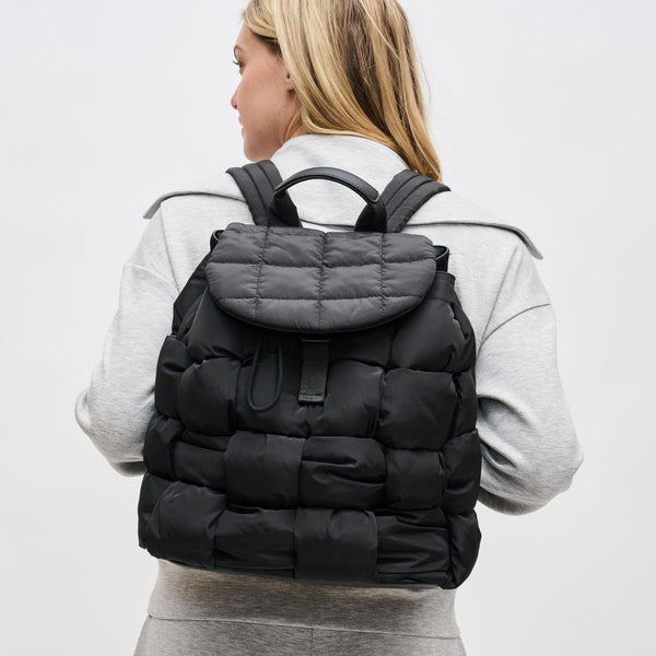 Sol and Selene Backpack Sol & Selene Large Motivator Quilted Nylon Backpack  main image 2