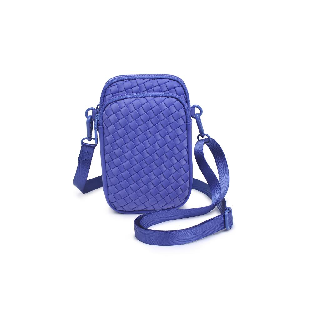 Sol and Selene Divide & Conquer - Woven Neoprene Crossbody 841764108744 View 5 | Periwinkle