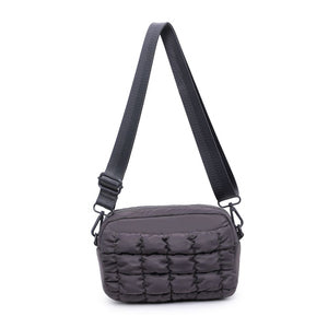 Sol and Selene Inspiration - Quilted Nylon Crossbody 841764108386 View 7 | Carbon