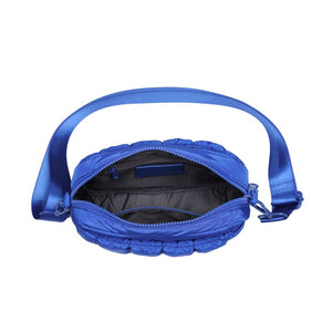 Sol and Selene Inspiration - Quilted Nylon Crossbody 841764108409 View 8 | Cobalt