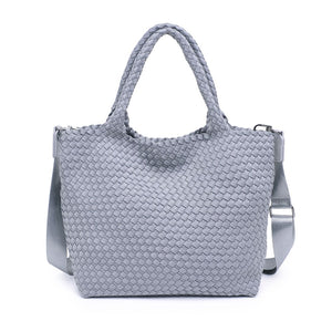 Sol and Selene Sky's The Limit - Medium Tote 841764108171 View 7 | Grey