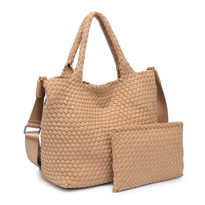 Sol and Selene Sky's The Limit - Medium Tote 841764107785 View 6 | Nude