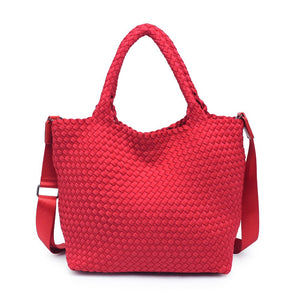 Sol and Selene Sky's The Limit - Medium Tote 841764108188 View 5 | Red