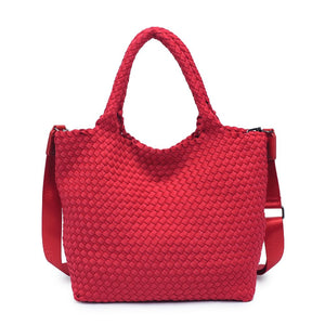 Sol and Selene Sky's The Limit - Medium Tote 841764108188 View 7 | Red