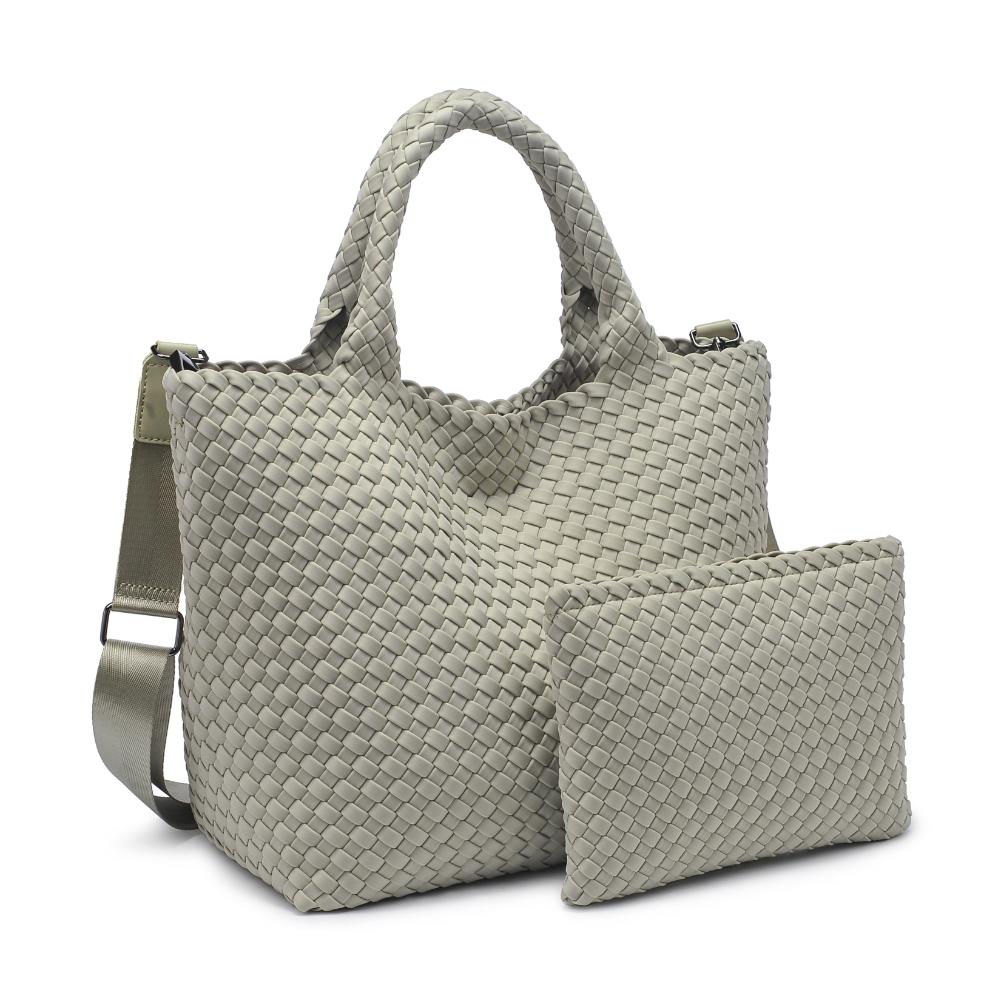 Sol and Selene Sky's The Limit - Medium Tote 841764108867 View 6 | Sage
