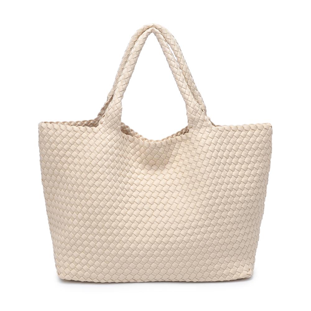 Sol and Selene Sky's The Limit - Large Tote 841764109253 View 7 | Cream
