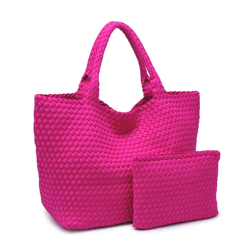 Sol and Selene Sky's The Limit - Large Tote 841764107860 View 6 | Fuchsia