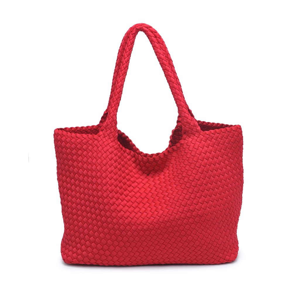 Sol and Selene Sky's The Limit - Large Tote 841764108225 View 5 | Red