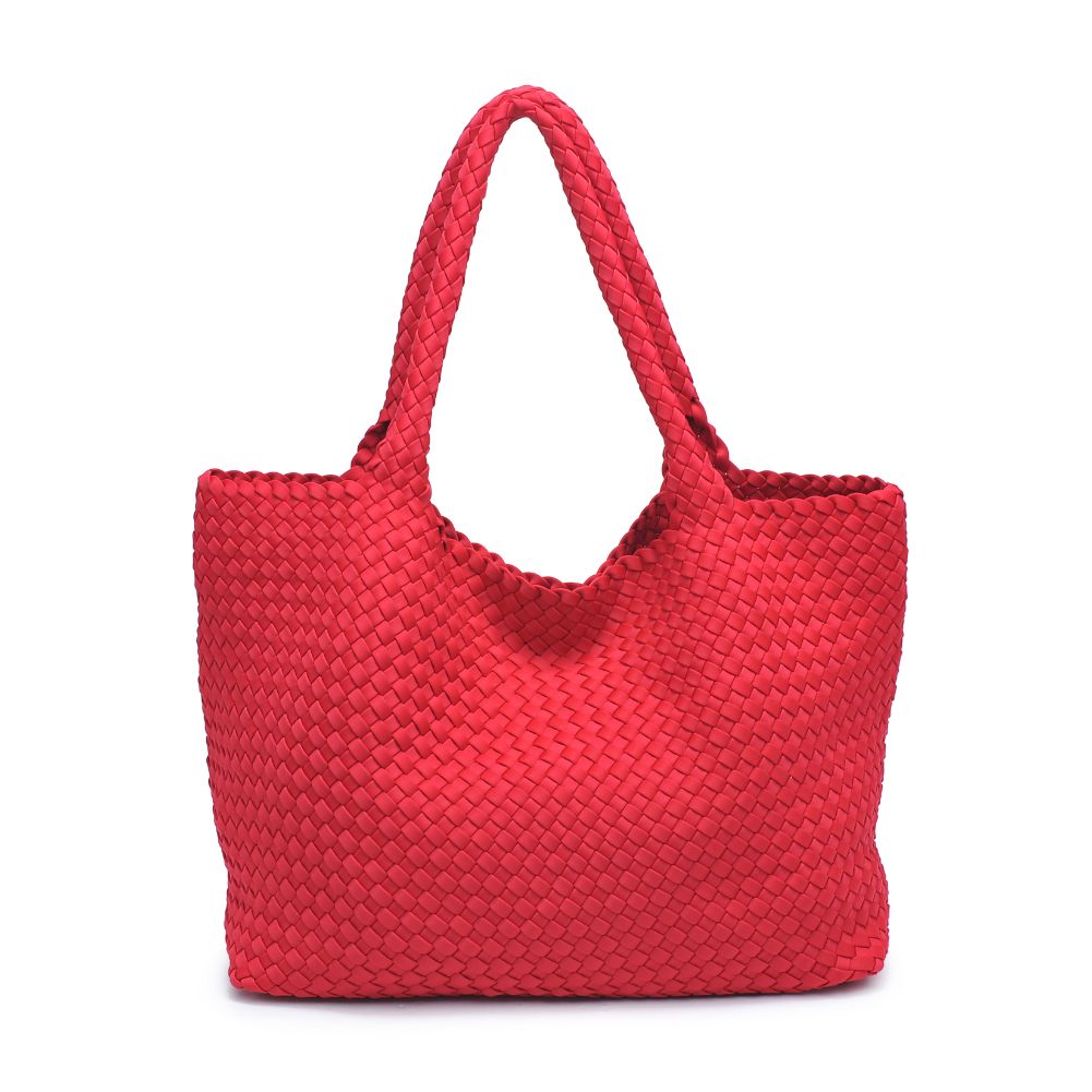 Sol and Selene Sky's The Limit - Large Tote 841764108225 View 7 | Red