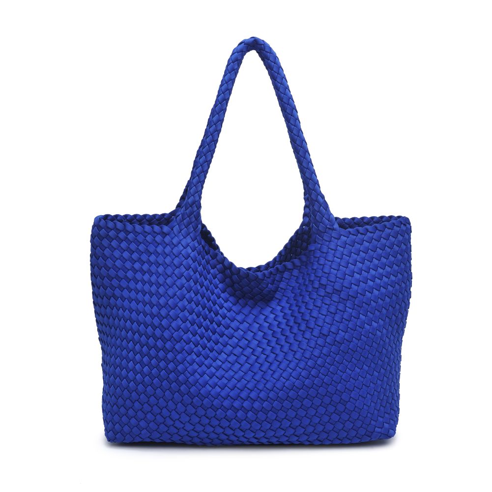 Sol and Selene Sky's The Limit - Large Tote 841764108249 View 7 | Royal Blue