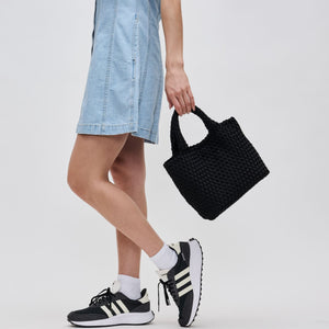 Woman wearing Black Sol and Selene Sky's The Limit - Small Crossbody 841764108942 View 2 | Black