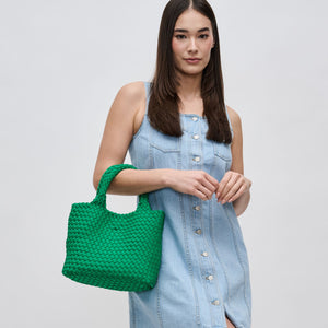 Woman wearing Kelly Green Sol and Selene Sky's The Limit - Small Crossbody 841764109000 View 3 | Kelly Green