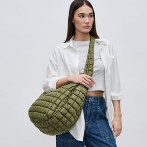 Woman wearing Olive Sol and Selene Revive Hobo 841764109505 View 2 | Olive
