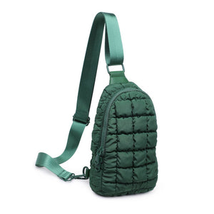 Sol and Selene Rejuvenate Sling Backpack 841764108645 View 6 | Emerald