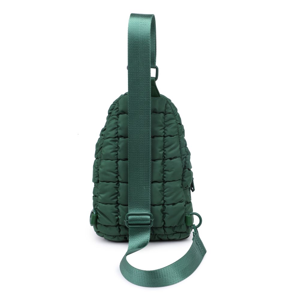 Sol and Selene Rejuvenate Sling Backpack 841764108645 View 7 | Emerald