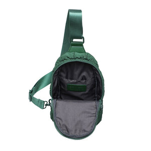 Sol and Selene Rejuvenate Sling Backpack 841764108645 View 8 | Emerald