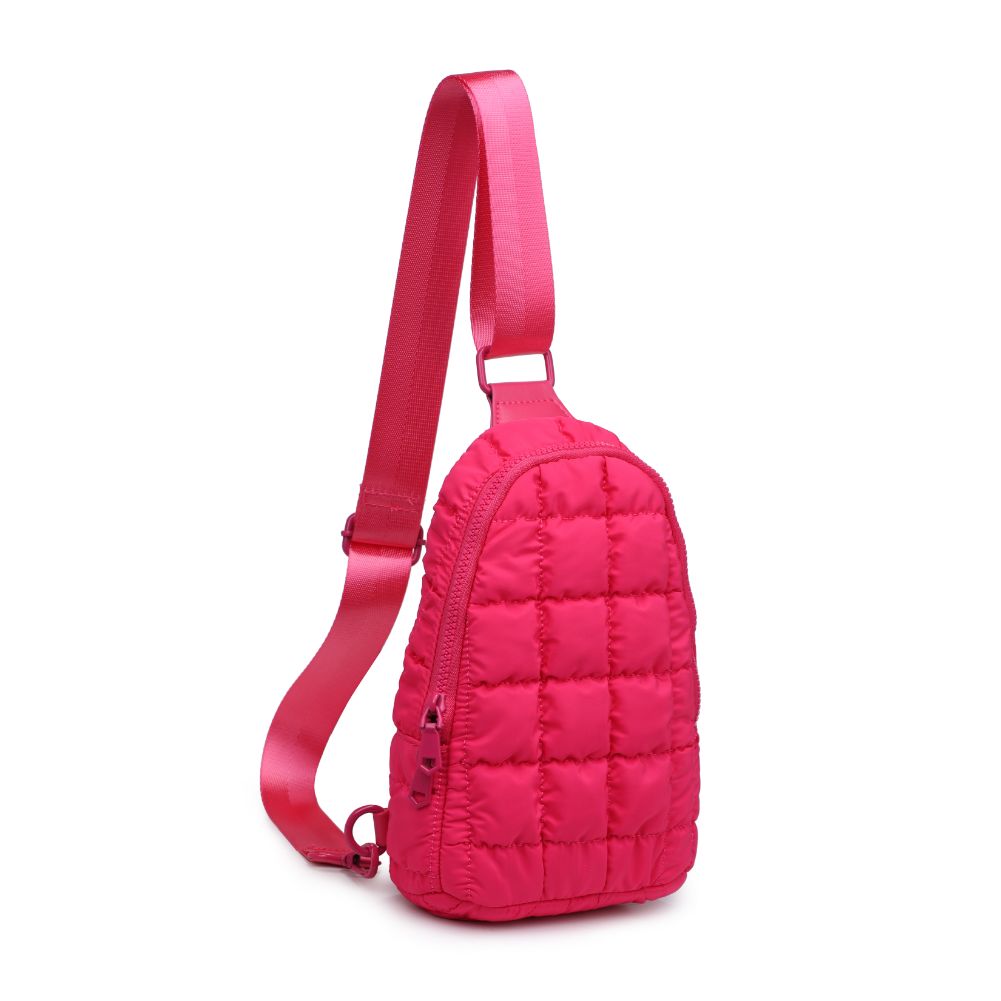 Sol and Selene Rejuvenate Sling Backpack 841764109611 View 6 | Hot Pink