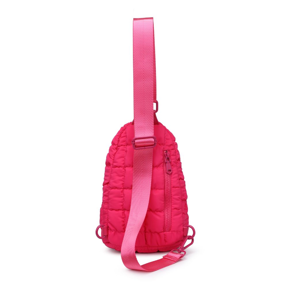 Sol and Selene Rejuvenate Sling Backpack 841764109611 View 7 | Hot Pink