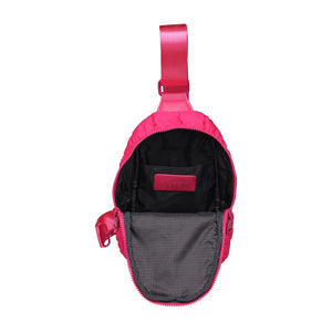 Sol and Selene Rejuvenate Sling Backpack 841764109611 View 8 | Hot Pink