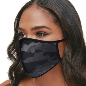 Sol and Selene Protective Face Mask - 3 Piece Pack Masks 841764105811 View 3 | Black/Black Snake/Black Camo