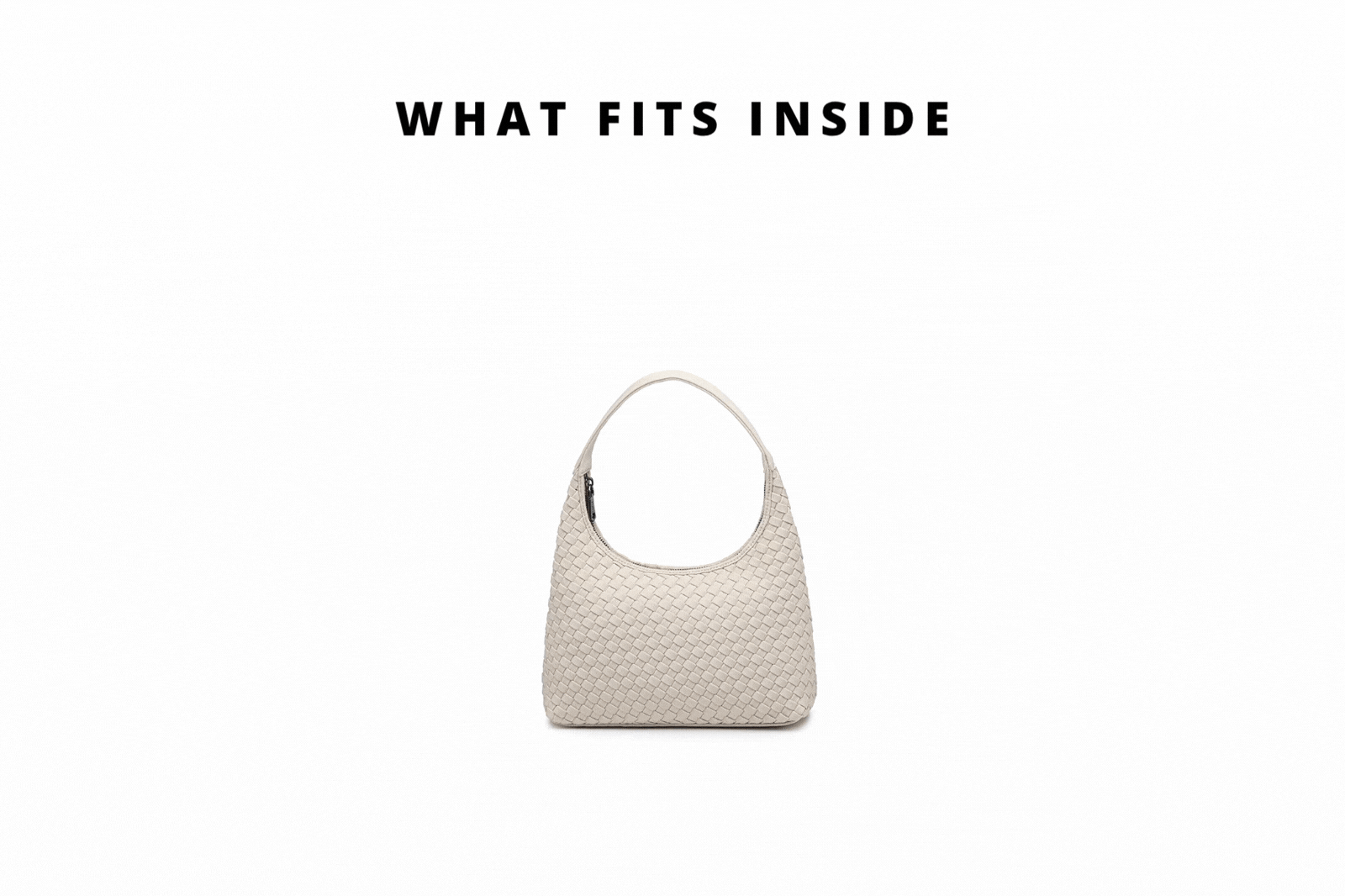 gif of items being put into a bag