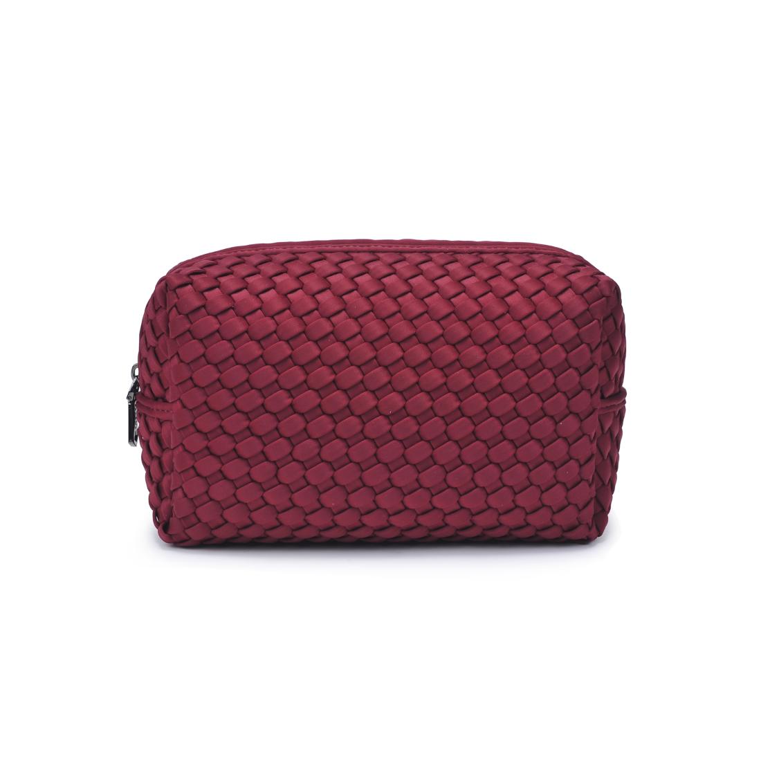 Sol and Selene Altitude - Woven Neoprene Cosmetic & Travel Organizer Pouch 841764112178 View 5 | Wine