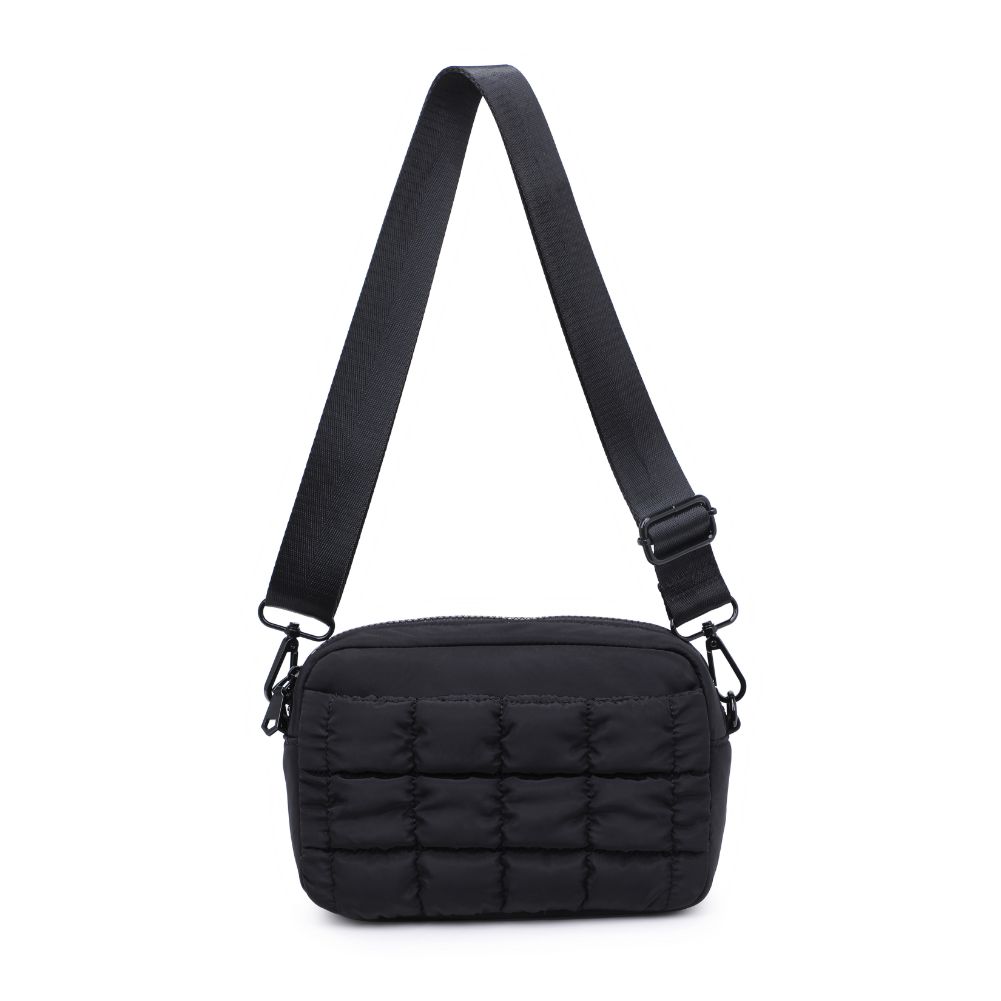 Product Image of Sol and Selene Inspiration - Quilted Nylon Crossbody 841764108379 View 5 | Black