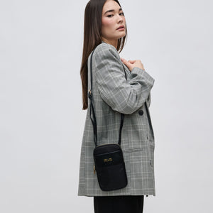 Woman wearing Black Sol and Selene By My Side Crossbody 841764106573 View 1 | Black