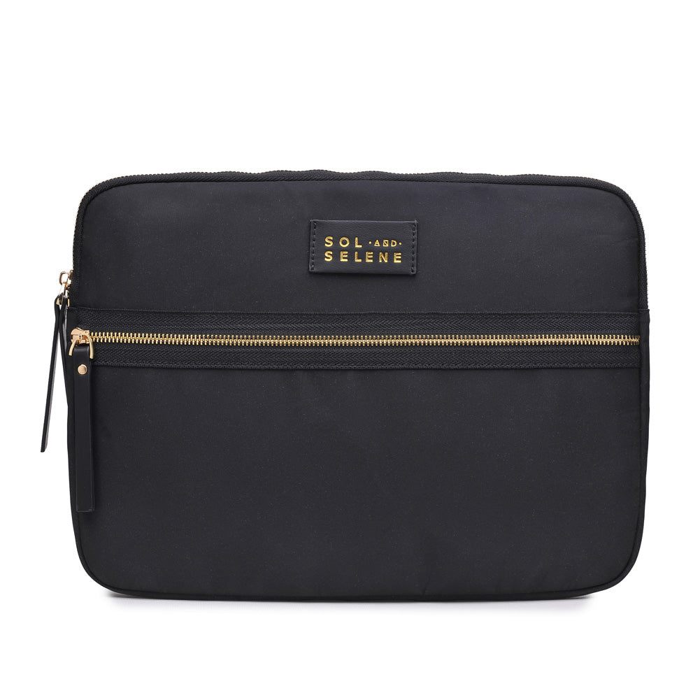 Product Image of Sol and Selene Self Made Computer Laptop Sleeve 841764103886 View 5 | Black