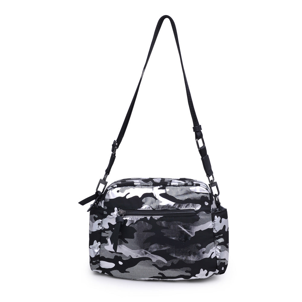 Product Image of Sol and Selene Ambience - Nylon Crossbody 841764104685 View 3 | Silver Metallic Camo