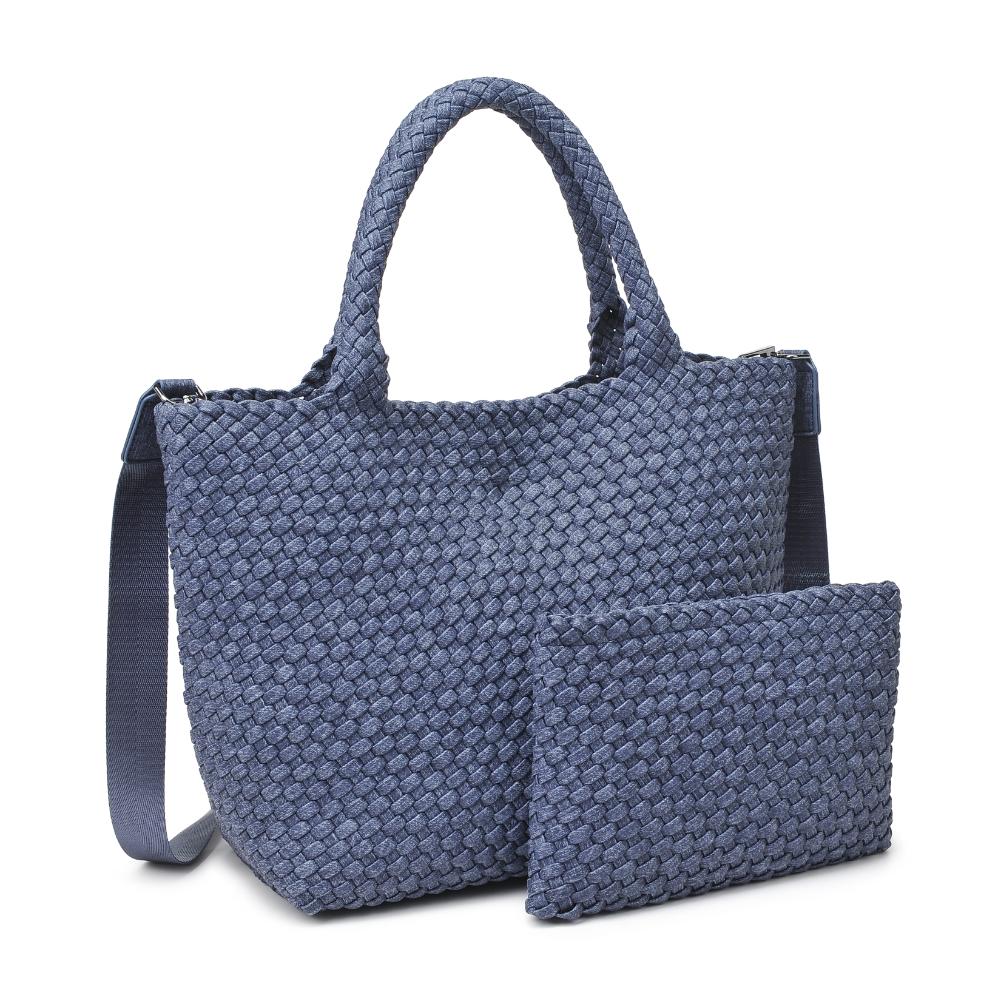 Product Image of Sol and Selene Sky's The Limit - Medium Tote 841764110365 View 6 | Dark Denim