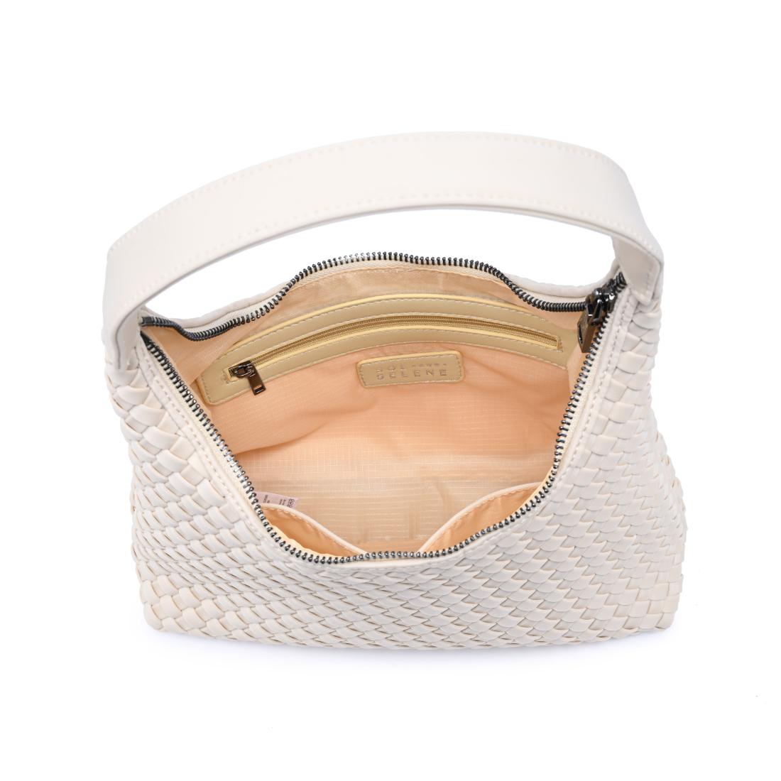 Sol and Selene Harmonia - Woven Neoprene Shoulder Bag 841764112543 View 8 | Cream