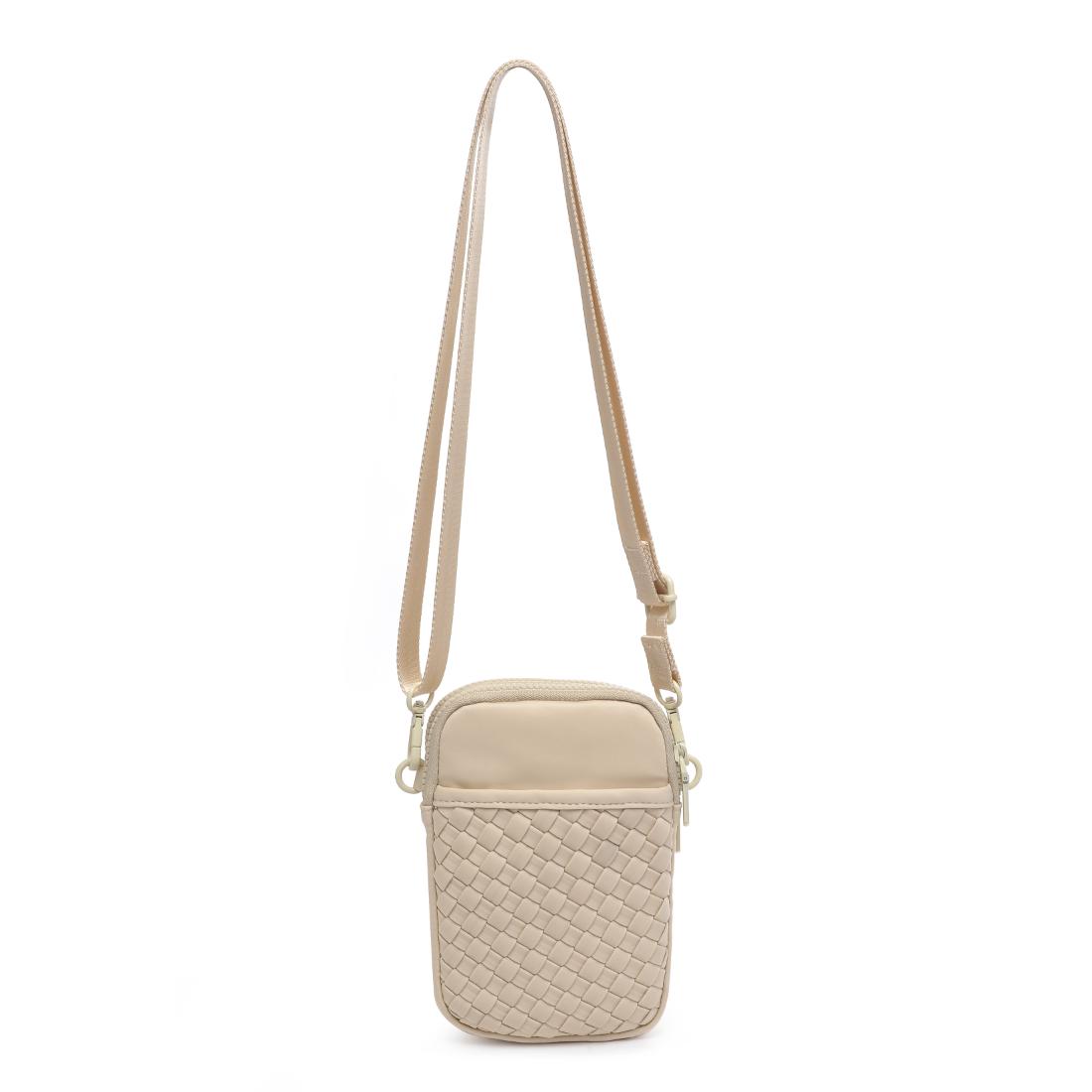 Sol and Selene Divide & Conquer - Woven Neoprene Crossbody 841764109239 View 7 | Cream