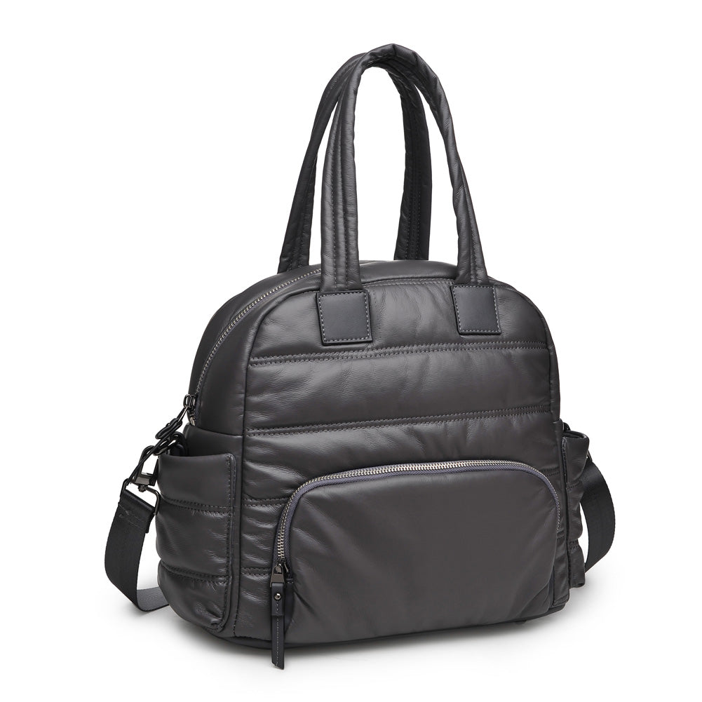 Product Image of Sol and Selene Heroine Satchel 841764103305 View 2 | Grey