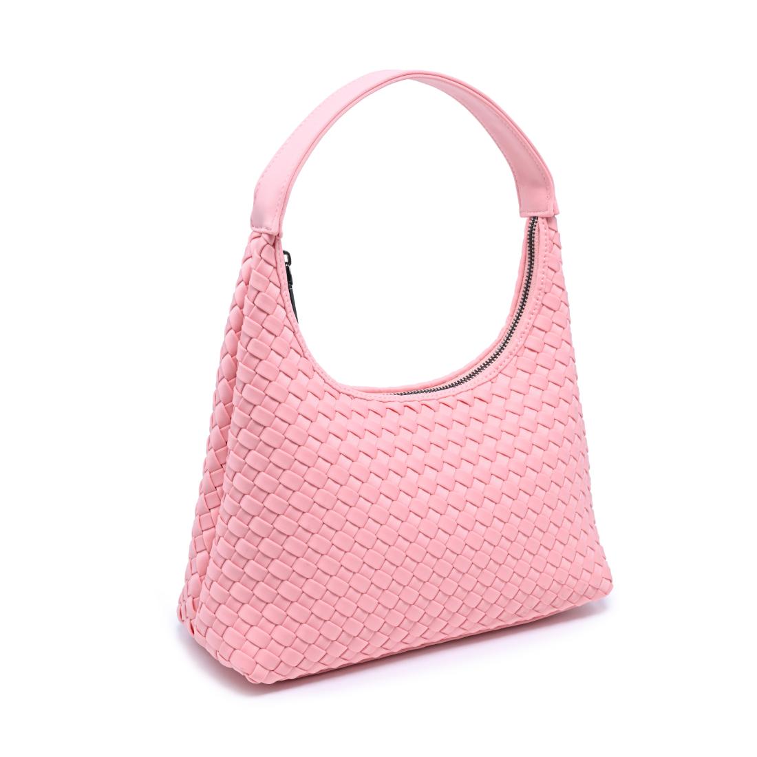 Sol and Selene Harmonia - Woven Neoprene Shoulder Bag 841764112512 View 6 | Blush