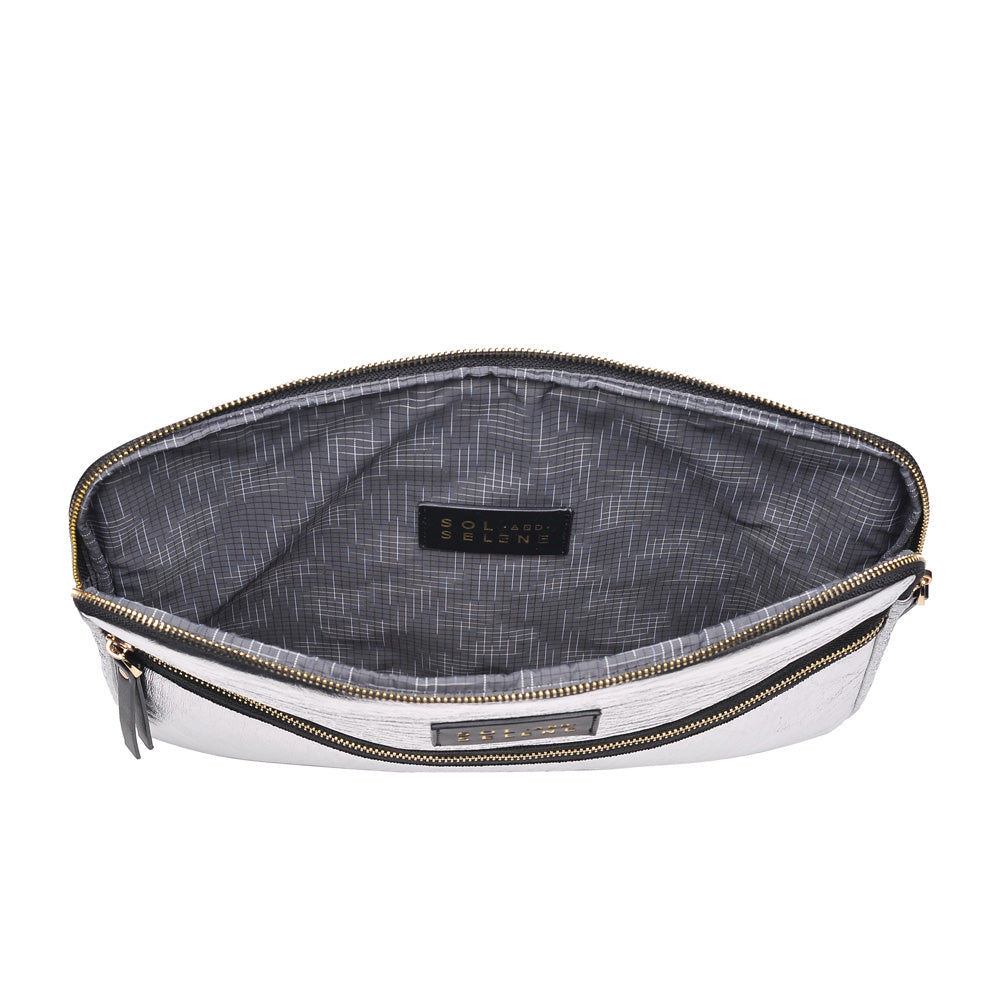 Product Image of Sol and Selene Self Made Computer Laptop Sleeve 841764103916 View 8 | Silver