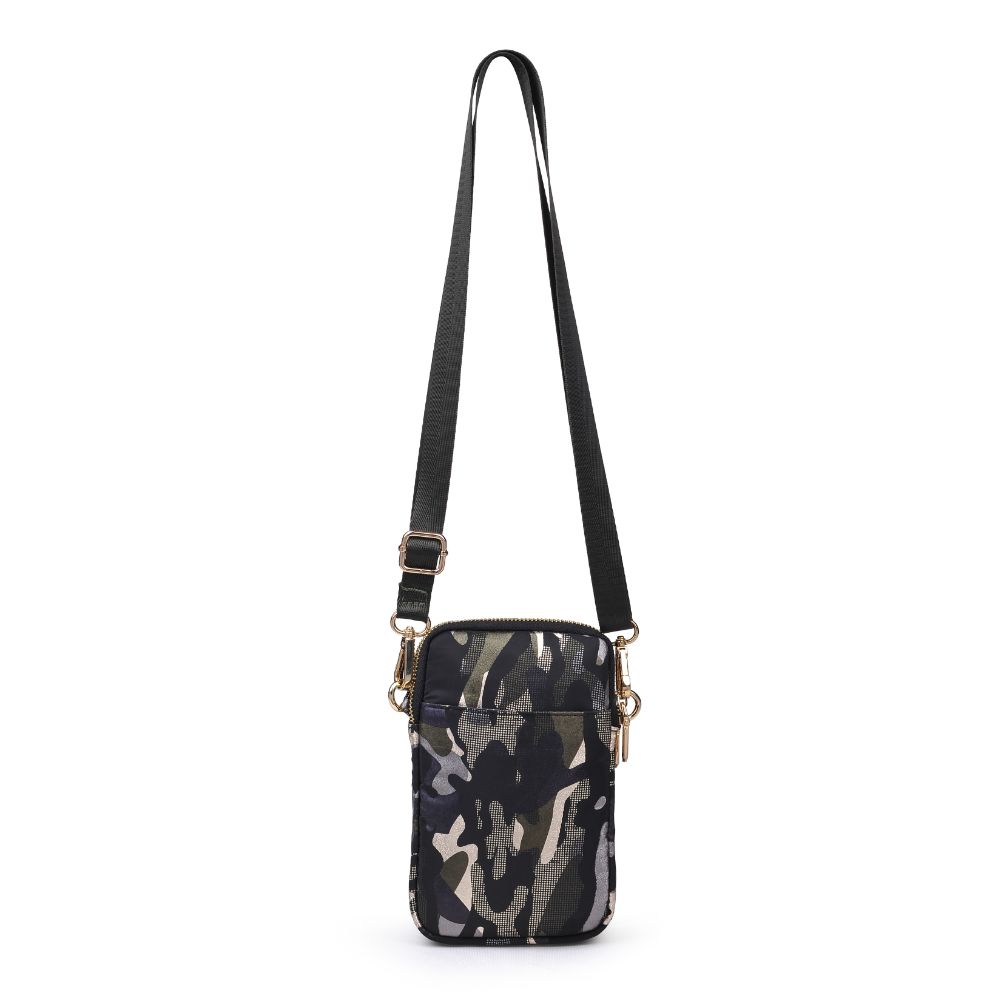 Sol and Selene Divide & Conquer Crossbody 841764104753 View 3 | Green Metallic Camo