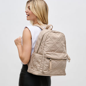 Woman wearing Nude Sol and Selene Motivator - Large Travel Backpack 841764107686 View 1 | Nude