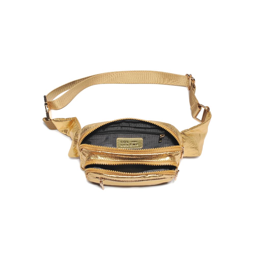 Product Image of Sol and Selene Hip Hugger Belt Bag 841764108683 View 8 | Gold