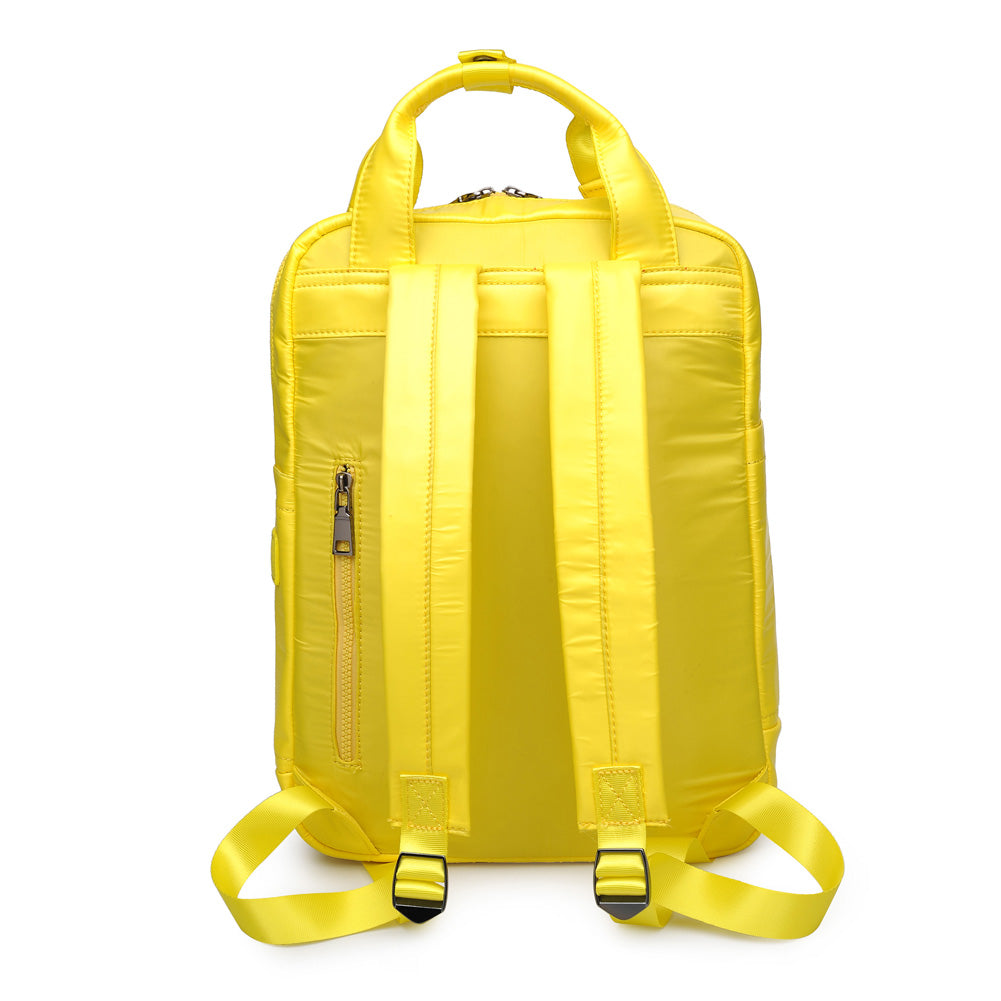 Product Image of Sol and Selene Going Places Backpack 841764102698 View 3 | Yellow
