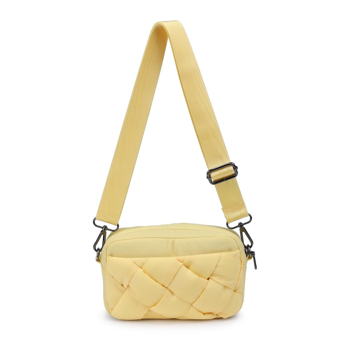 Sol and Selene Inspiration - Braided Woven Nylon Crossbody 841764111782 View 7 | Butter
