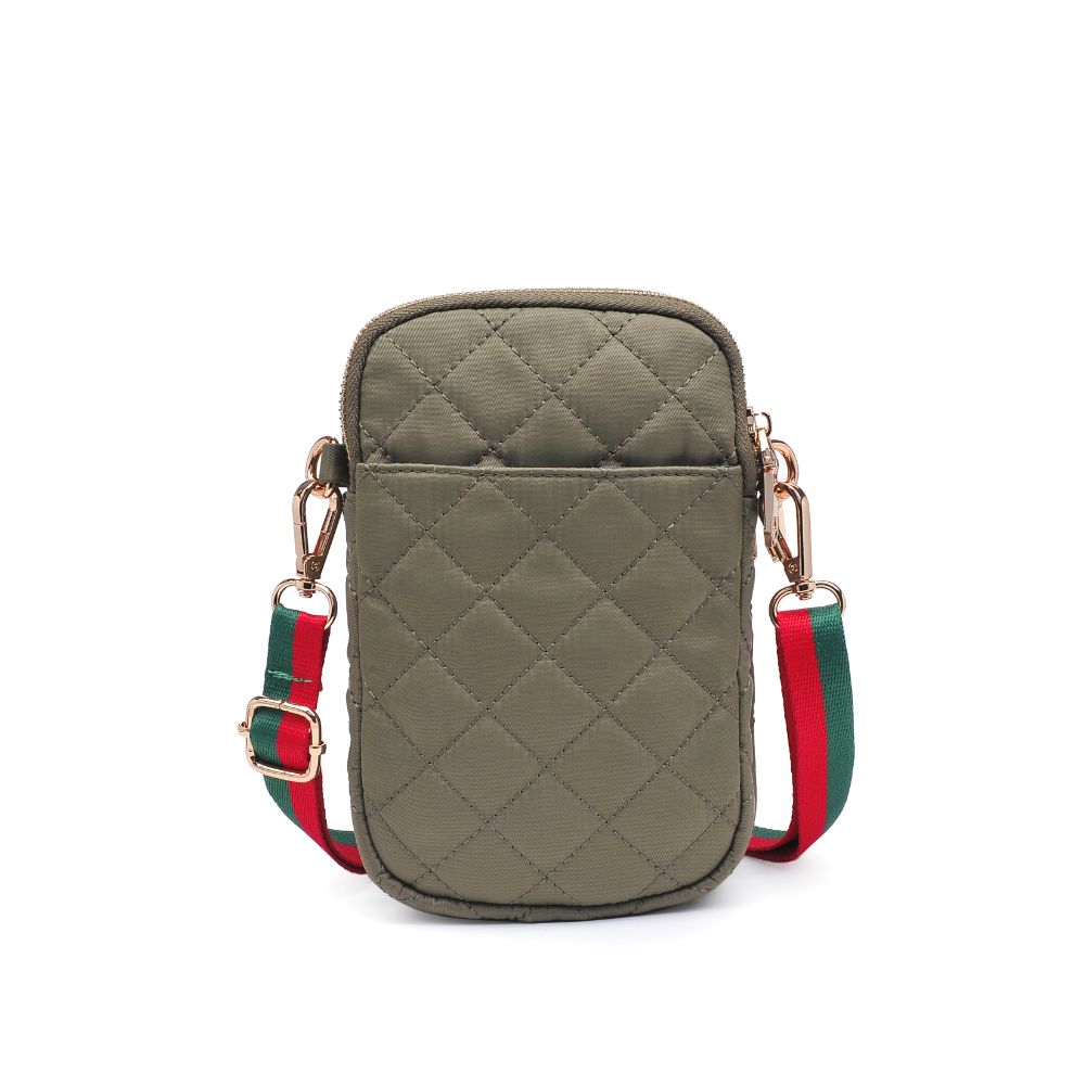 Woman wearing Sage Sol and Selene Divide & Conquer - Quilted Crossbody 841764107471 View 7 | Sage