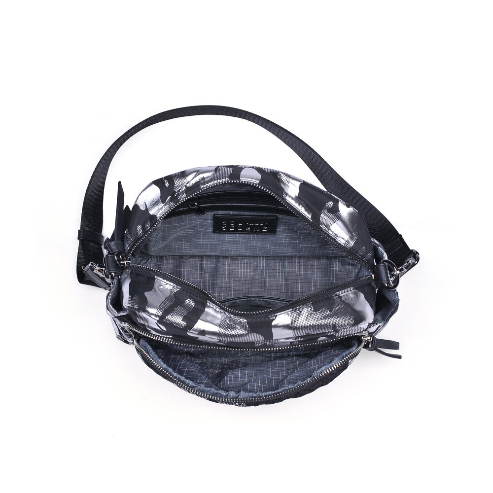 Product Image of Sol and Selene Ambience - Nylon Crossbody 841764104685 View 4 | Silver Metallic Camo