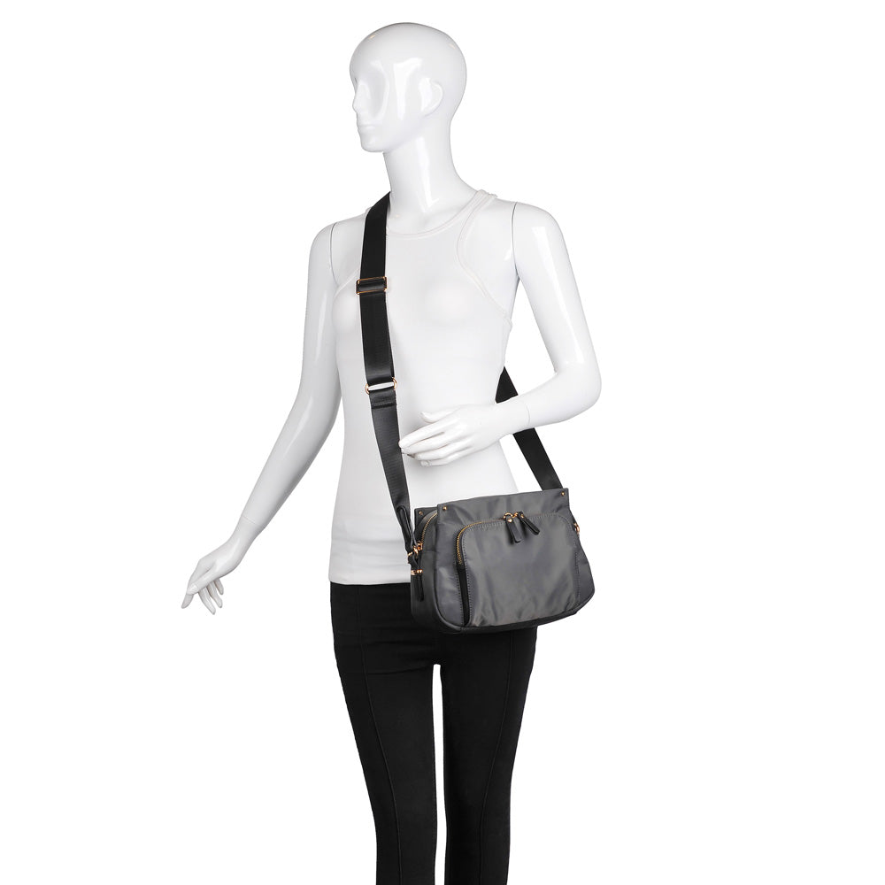 Product Image of Sol and Selene Wanderer Crossbody 841764104074 View 5 | Charcoal