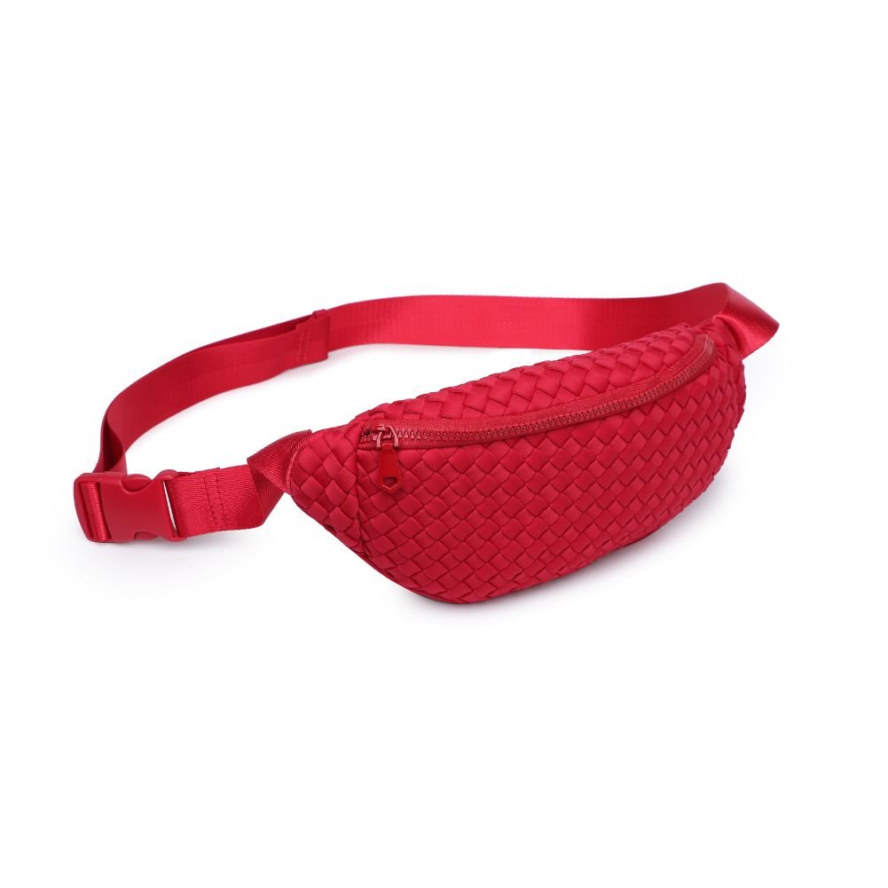 Product Image of Sol and Selene Aim High Belt Bag 841764108140 View 6 | Red